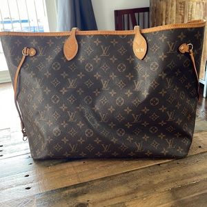 Louie Vuitton Never Full Tote